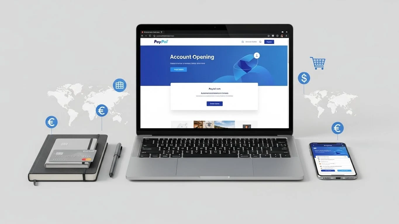 وریفای و افتتاح حساب PayPal