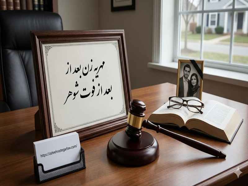 مهریه بعد از فوت شوهر: راهنمای کامل مطالبه، محاسبه و مراحل قانونی