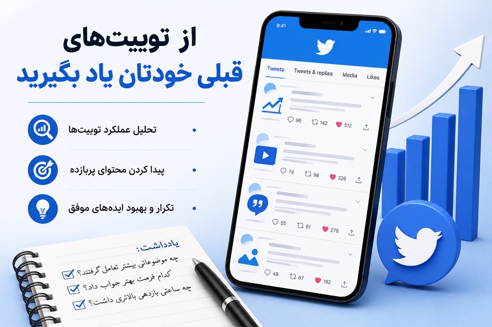 از توییتهای قبلی خودتان یاد بگیرید