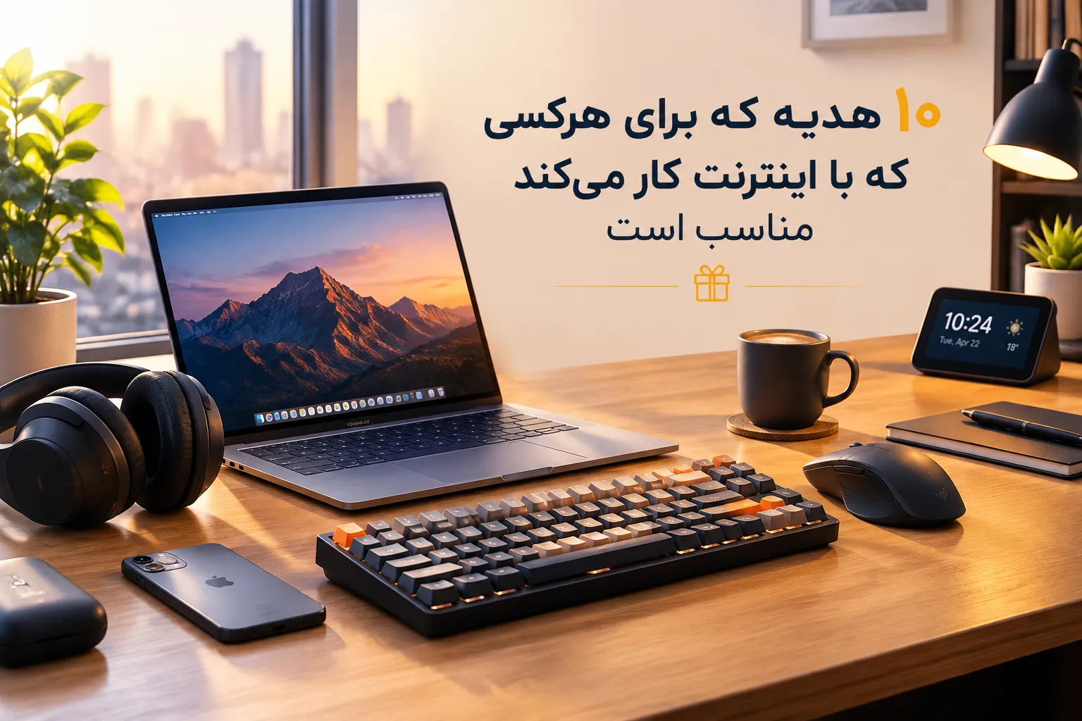 10 هدیه که برای هرکسی که با اینترنت کار میکند مناسب است